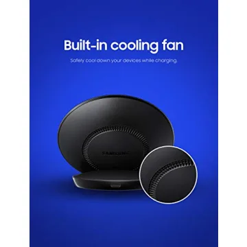 Samsung Qi Fast Charge Wireless Charger Stand with Cooling Fan