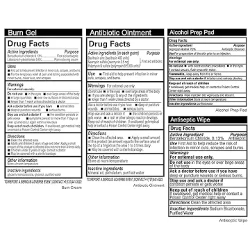 General Medi First Aid Kit - 110 Pieces for All Needs