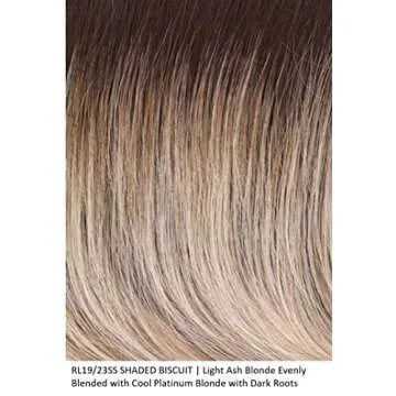 SCENE STEALER Synthetic Lace Front Mono-Top wig 5PC Bundle: Wig by Raquel Welch, 4oz Mara Ray Luxury Shampoo and Conditioner, 2-Wig Caps,19 Page Belle of Hope Guide (RL19/23SS)