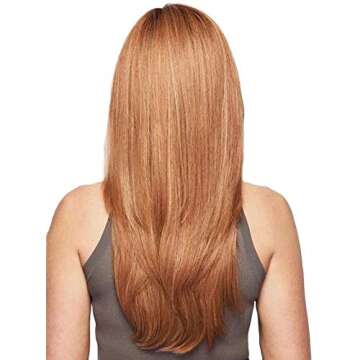 SCENE STEALER Synthetic Lace Front Mono-Top wig 5PC Bundle: Wig by Raquel Welch, 4oz Mara Ray Luxury Shampoo and Conditioner, 2-Wig Caps,19 Page Belle of Hope Guide (RL19/23SS)