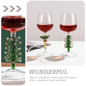 Elegant Crystal Wine Glasses for Holidays and Entertaining