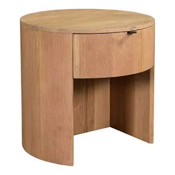 Moe's Home Collection Theo Nightstand - Solid Oak Beauty