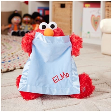 GUND Elmo Peek-a-Boo Animated Plush Toy - 15 inches