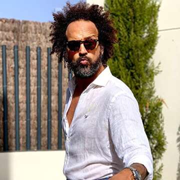 CARFIA Vintage Polarized Sunglasses for Men UV400 Protection Retro Fashion Eyewear Hand-crafted Acet...