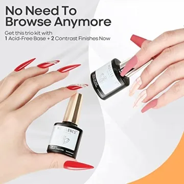 MODELONES Gel Top Coat Set for Durable, Stunning Nails