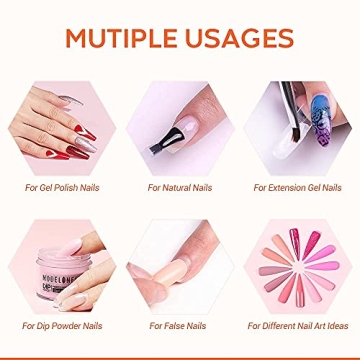 MODELONES Gel Top Coat Set for Durable, Stunning Nails