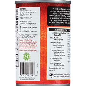 Thai Kitchen Unsweetened Coconut Milk, 13.66 fl oz