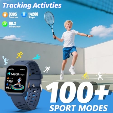 Kids Smart Watch with Puzzle Games and Fitness Tracker
