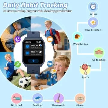 Kids Smart Watch with Puzzle Games and Fitness Tracker