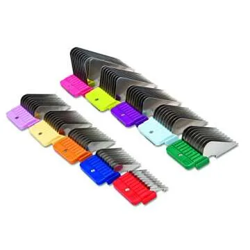 Oster 10-Piece Stainless Steel Pet Clipper Guide Comb Kit