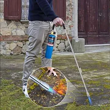 One Sight Weed Torch 20,000 BTU for Easy Weed Control