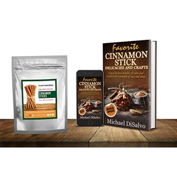 Organic Ceylon Cinnamon Sticks - True Sweet Flavor