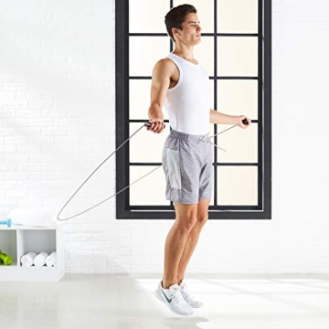 Amazon Basics 118-Inch Adjustable Jump Rope for Fitness