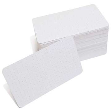 Bullet Cards with Dotted Journal Grid for Effective Note-Taking