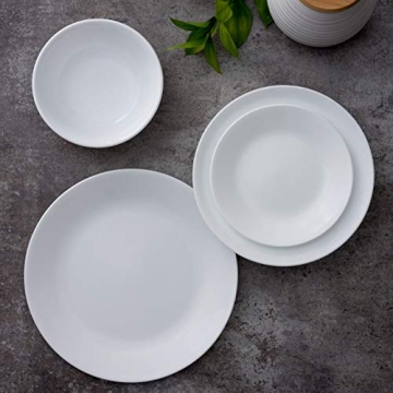 Corelle Vitrelle 8-Piece Dinner Plates Set - Durable