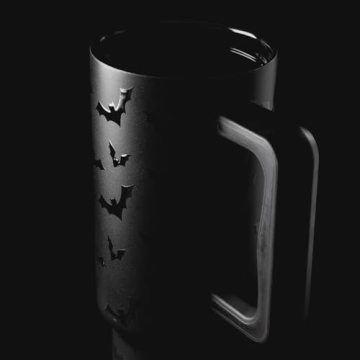 Halloween Tumbler | 40 oz Insulated Mug with Straw