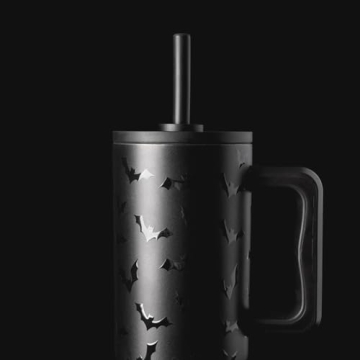 Halloween Tumbler | 40 oz Insulated Mug with Straw