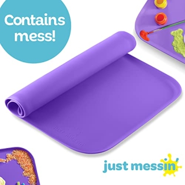 Just Messin' Silicone Art Mat for Crafts and Play