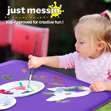 Just Messin' Silicone Art Mat for Crafts and Play
