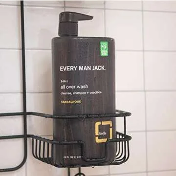 Every Man Jack Mens 3-in-1 Wash - Nourishing Sandalwood