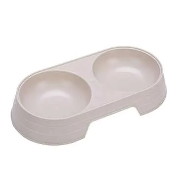 Kitty Litter Box Starter Kit - Small Cat Litter Pan Without Lid, Litter Mat, Scoop and Bowl for Kitten Within 3 Months (PinkScoop Set)