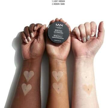 NYX PROFESSIONAL MAKEUP Mineral Matte Finishing Powder, Loose Setting Powder - Light/Medium
