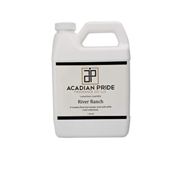 ACADIAN PRIDE FRAGRANCE CO Luxurious Wash Laundry Detergent (River Ranch) 1 Quart/32 oz