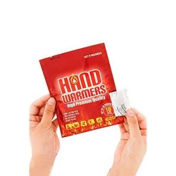 HOTNWARMER Hand & Body Warmers – Long Lasting, UP to 18 Hours, Safe, Disposable, Natural Odorless, Air Activated, Heat Pads 20 Pair, Great for Outdoor Sports, Camping, Warm Gifts for Women, Men