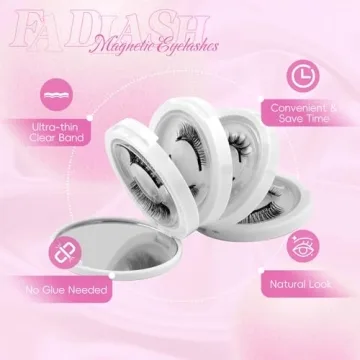 FADLASH Magnetic Eyelashes Easy Wear Reusable Kit
