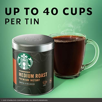 Starbucks Premium Instant Coffee - Medium Roast - Quality Anytime