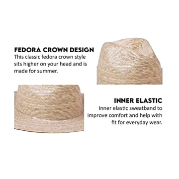 Trendy Lack of Color Palma Fedora for Stylish Summer Looks