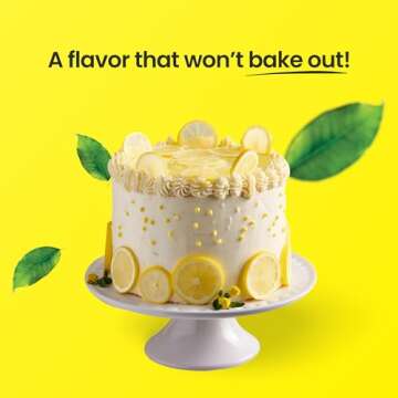 Lorann Oils Lemon Bakery Emulsion: Tangy Lemon Essence, Perfect for Amplifying Citrus Tones in Cakes, Cookies & Desserts, Gluten-Free, Keto-Friendly, Lemon Extract Alternative Essential for Your Kitchen
