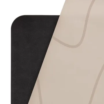 WeGym Yoga Mat, 4mm Cushioned Exercise Mat for Yoga, Pilates, Home Workouts - Anti Slip Yoga Mat, Polyurethane Yoga Mat, Suede Yoga Mat with Carrying Strap Desert Tan