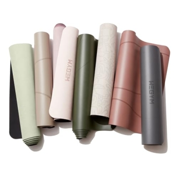 WeGym Yoga Mat, 4mm Cushioned Exercise Mat for Yoga, Pilates, Home Workouts - Anti Slip Yoga Mat, Polyurethane Yoga Mat, Suede Yoga Mat with Carrying Strap Desert Tan