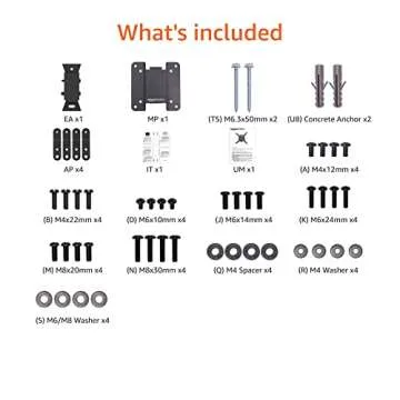 Amazon Basics Tilt TV Wall Mount for 12-40 inch TVs