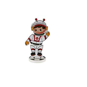 Toysters Magnetic Wooden Dress-Up Boy Doll Toy | Pretend Play Set Includes: 1 Wood Doll with 30 Assorted Costume Dress Ideas | Not Your Average Paper Doll | Great Gift Idea for Little Boys 3+ (PZ650)