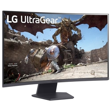 32-Inch LG Ultragear Curved Gaming Monitor 180Hz