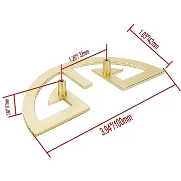 Stunning Bitray Cabinet Pulls in Gold | Elegant Design