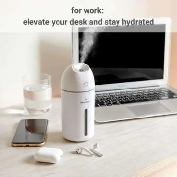 Hey Dewy Portable Cool Mist Humidifier for Hydration
