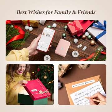 NIIMBOT D110 Label Maker - Rechargeable & Portable