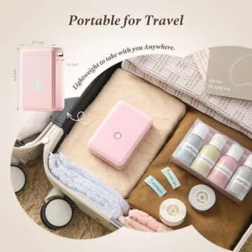 NIIMBOT D110 Label Maker - Rechargeable & Portable