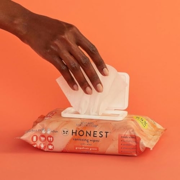 Honest Company Alcohol Wipes with Aloe | 150 Count