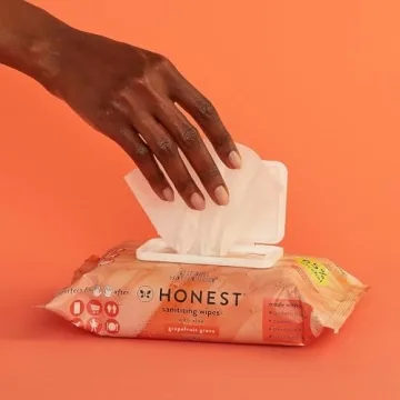 Honest Company Alcohol Wipes with Aloe | 150 Count