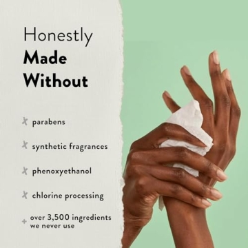 Honest Company Alcohol Wipes with Aloe | 150 Count