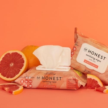 Honest Company Alcohol Wipes with Aloe | 150 Count