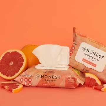 Honest Company Alcohol Wipes with Aloe | 150 Count