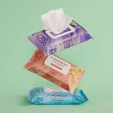 Honest Company Alcohol Wipes with Aloe | 150 Count