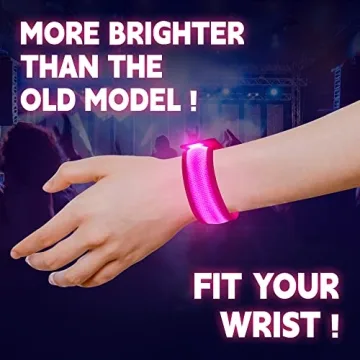 LED Glow Bracelets - Perfect for Parties and Festivals
