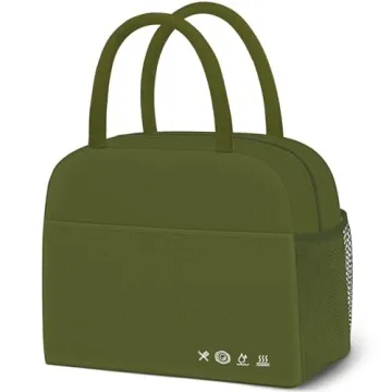 DALINDA Lunch Bag Women,Lunch Box for Women Men Reusable Insulated Lunch Tote Bag High Capacity for ...