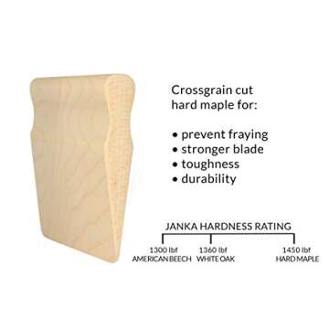 Bee9 Maple Wood Kids Knife, Kitchen Tool for Toddler and Kids Cooking. Toddler Knife/Montessori Kitchen.